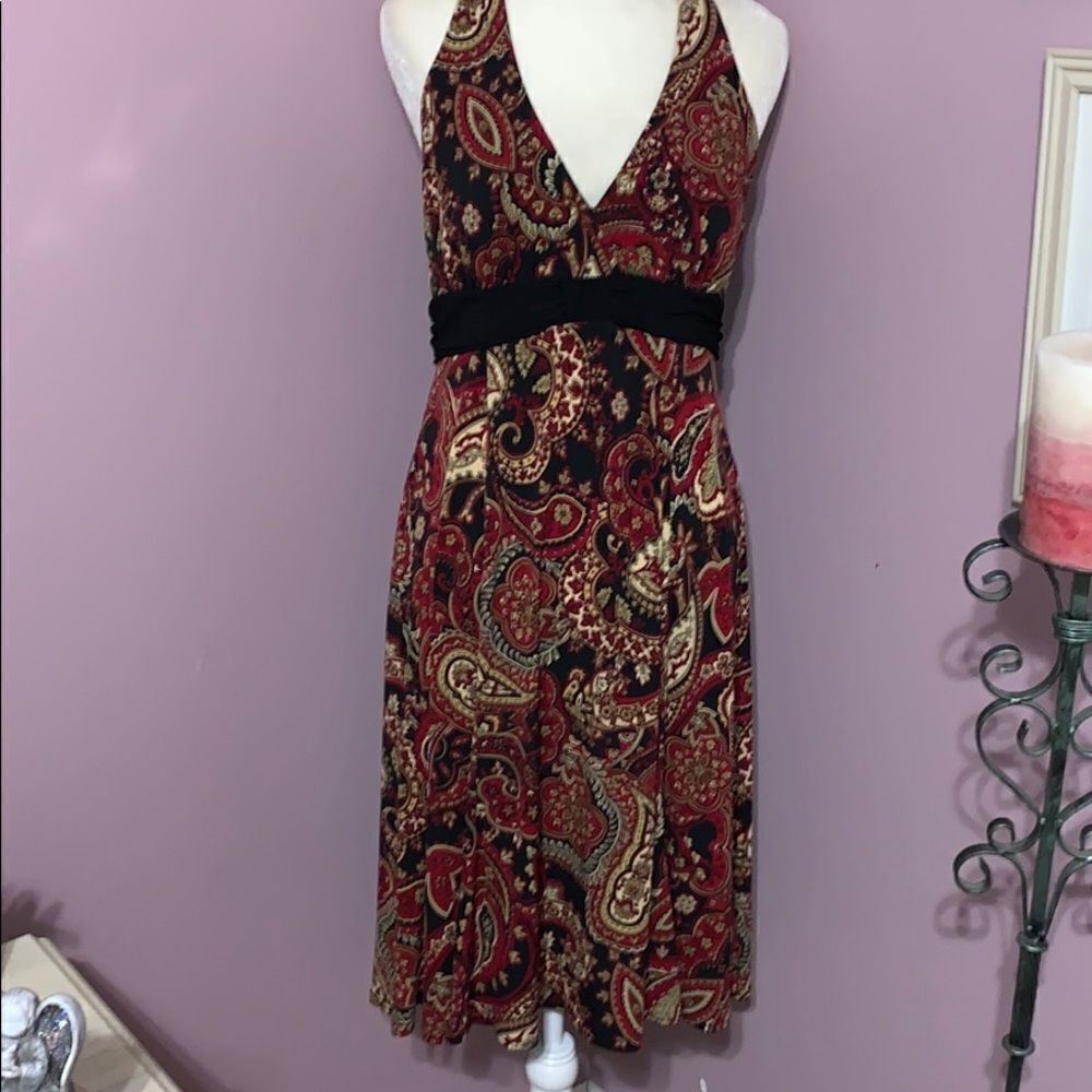 R & K original halter dress